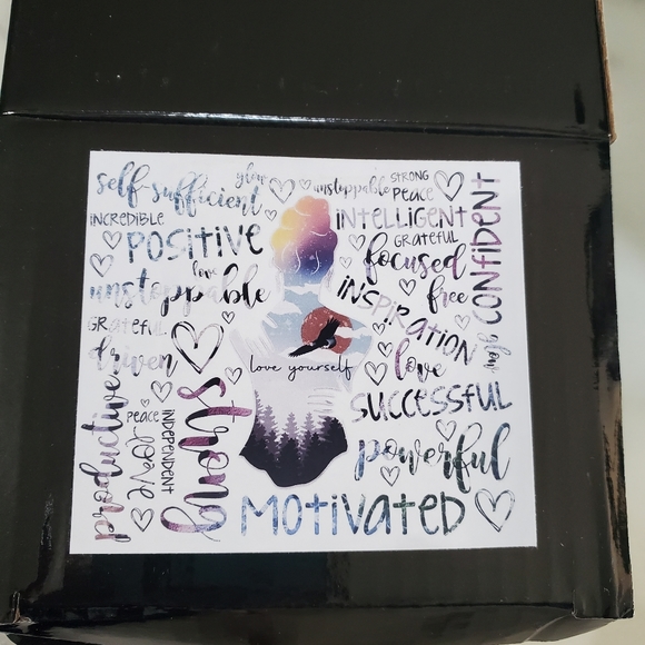 Love Yourself Motivational 30oz Tumbler with duo lids 🎉sale - Picture 3 of 11